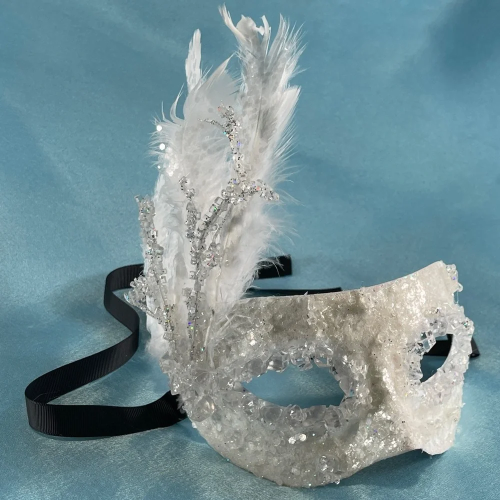 **Custom Ice Masquerade Mask Halloween